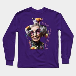 Iris Apfel fashionista Long Sleeve T-Shirt